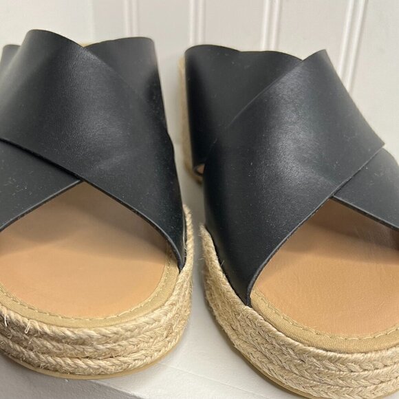 Aquatalia Shoes - Aquatalia Womens Marina Black Espadrilles Size 11 (7611939)